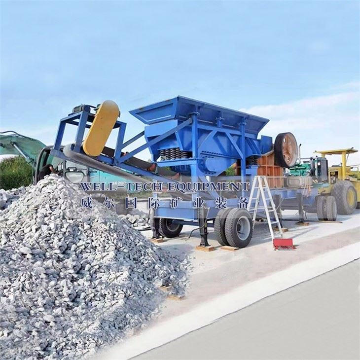 mobile jaw crusher