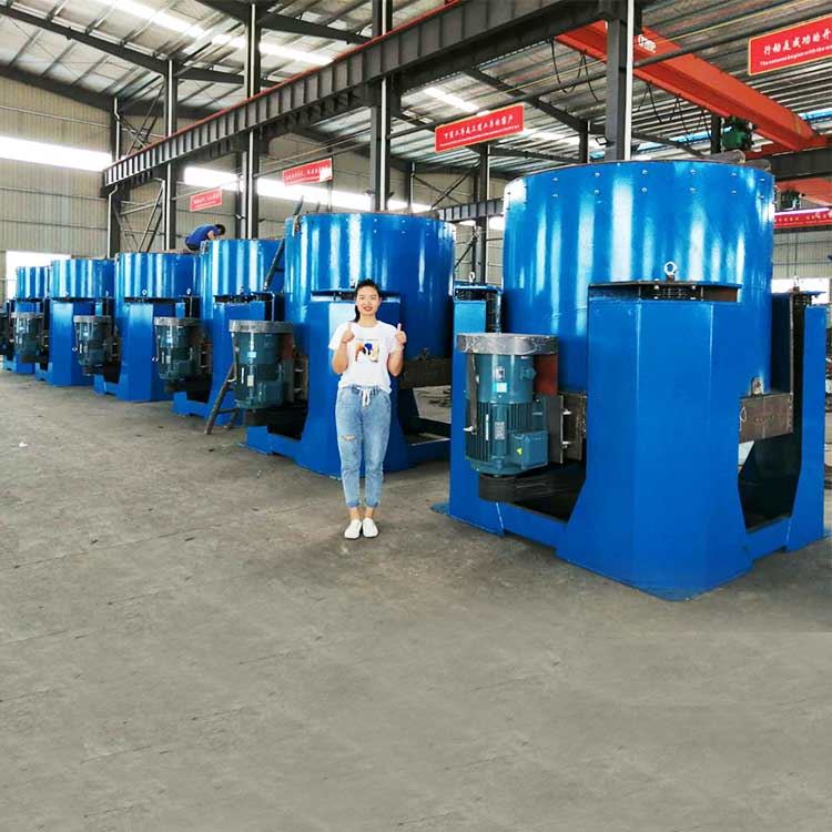 Gravite Séparateur Fine Gold Recovery Ekipman Gold Santrifij Konsantrasyon